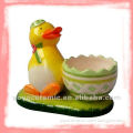 ceramic easter egg bowl with ducklings design easter crafts and gifts